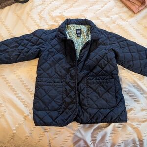 GAP Kids Black Quilted Jacket